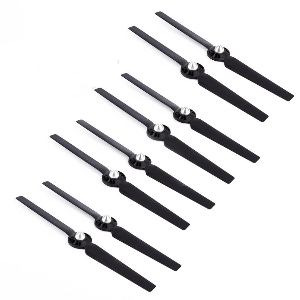 KEYESMINER Drone Accessories for Yuneec Typhoon Q500 Drone 8Pcs Propellers for Yuneec Typhoon Q500 Drone Q500M 4K Self-Locking Quick Release Blade CW CCW Replacement Props Spare Parts Replaceable