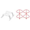 KEYESMINER Drone Accessories for FIMI X8 SE 2020 Drone Quick Release Landing Gear Kits for FIMI X8 SE 2020 Drone Height Extender Long Leg Foot Protector Stand Gimbal Guard Accessories Replaceable view 1