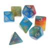 HXSCOO 7Pc Multi-Sided Dices Set D4-D20 for Roleplaying Party Casino Board Game Toy (Color : Style 6) view 4