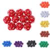 10Pcs 16 Sided D16 Acrylic Dices Table Game Accessory Toys for Education Or School Supplies (Color : Blue) view 2