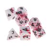 HXSCOO 7Pc Multi-Sided Dices Set D4-D20 for Roleplaying Party Casino Board Game Toy (Color : Style 10) view 2