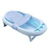 0-18 Months Newborn Bathtub Mat Adjustable Shower Mesh Seat Support Net All-Round Fixed Tub Cushion Seat Baby Bath Pillow view 2