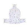 0-18 Months Newborn Bathtub Mat Adjustable Shower Mesh Seat Support Net All-Round Fixed Tub Cushion Seat Baby Bath Pillow Star-White view 3