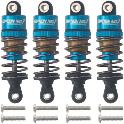 HobbyMarking RC Car Aluminum Oil Shock Absorber 52mm Adjustable Damper Set for Tamiya M-03 / M-04 / M-05 / M-06 / MF-01X M-Chassis Model Car Upgrade Parts