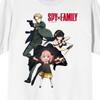 Spy X Family Loid Anya & Yor Men's White T-shirt-3XL view 2