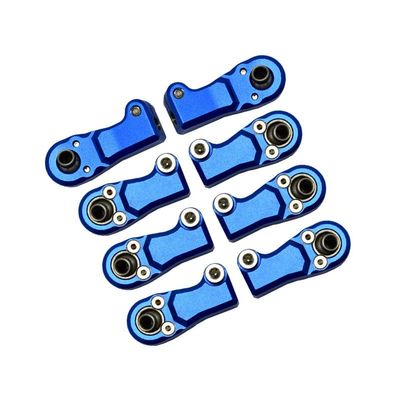 1/6 SCX6 Jeep JLU WRANG LER 4WD-AXI05000T1 Aluminum Alloy Rear keel Support Positive and Negative Tooth Wave feet