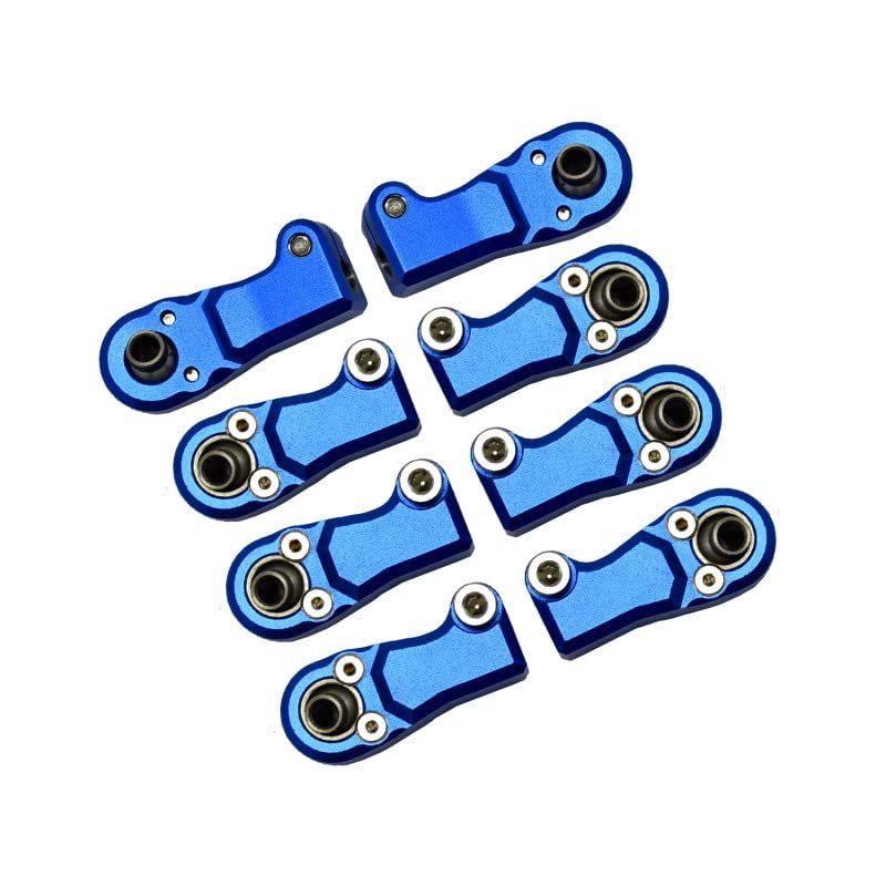 1/6 SCX6 Jeep JLU WRANG LER 4WD-AXI05000T1 Aluminum Alloy Rear keel Support Positive and Negative Tooth Wave feet