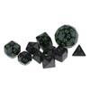 HXSCOO 10 Pieces Acrylic Polyhedral Dice for Dice Casino Party Game (Color : Purple) view 2