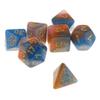 HXSCOO 7Pcs Polyhedral Dice Polyhedral Game Dices Set for D20 D12 D10 D8 D6 D4 Table Board Game (Color : Chocolate) view 1