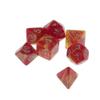 HXSCOO 7Pcs Polyhedral Dice Polyhedral Game Dices Set for D20 D12 D10 D8 D6 D4 Table Board Game (Color : Light Green) view 1