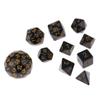 HXSCOO 10 Pieces Acrylic Polyhedral Dice for Dice Casino Party Game (Color : Yellow) view 1
