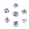 HXSCOO 7Pc Multi-Sided Dices Set D4-D20 for Roleplaying Party Casino Board Game Toy (Color : Style 3) view 1