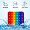Alphabet Pop Fidget Toy Letters ABC Numbers Learning and Educational Toys Square Sensory Toys Popper Games Gifts for Kids ADHD Autism 4 Packs Double Side(2 Alphabet Numbers and 2 Uppercase Lowercase) view 3