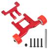 ShareGoo Wheelie Bar Set Front Stand Up Wheel Upgrades Part Compatible with 1/10 Arrma Granite & Big Rock 4x4 3S BLX Mega550,Kraton & Outcast 4x4 4S BLX RC Car (Red) view 1