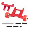 ShareGoo Wheelie Bar Set Front Stand Up Wheel Upgrades Part Compatible with 1/10 Arrma Granite & Big Rock 4x4 3S BLX Mega550,Kraton & Outcast 4x4 4S BLX RC Car (Red) view 3