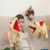 JUSTQUNSEEN Dinosaur Hand Puppets, Kids Dinosaur Toys, Plush Puppet, Stuffed Hand Puppet, Dinosaur Toy, Puppet Story Toys, Dinosaur Puppets, Dinosaur Toys for Kids (Dinosaur 2) view 4