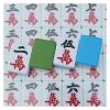 VSOLS Big Size 48-54mm Special Mahjong Tiles Set for Automatic Mahjong Machine Game Party Supplies (Color : 52mm Blue 108pcs) view 2