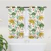 ANHOPE Dinosaur Curtains - Kids Boys Cute Dino Tropical Leaves Flowers Animals Print Pattern Waterproof Grommet Window Drapes for Children Toddler Nursery Baby Bedroom Playroom 2 Panels W42 x L63 view 4