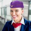 Ipetboom Flight Attendant Costume Flight Attendant Hat, 1 Pc Beret Hat Air Hostess Felt Stewardess Cap for Halloween Cosplay Costume Accessories view 4
