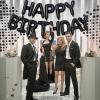 16 Inch Happy Birthday Banner Balloon - Black Letters Foil Balloons With Ribbon, Self Inflating Letter Balloon Bunting for Men Women Birthday Party Decorations Supplies view 3
