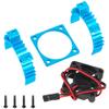 Vgoohobby TT02 Motor Heat Sink Heatsink with 5-6V Cooling Fan Compatible with Tamiya TT02 1/10 RC On Road Touring Car Upgrade Parts view 3