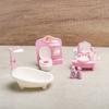 20 Pcs Mini Bathroom Set 1:12 Mini Living Room Set Miniature Accessories Miniature Furniture Accessories Model for Mini Dreamhouse view 3
