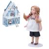 Dollhouse Girl Doll, 1/12 Scale Ceramic and Cloth Miniature Porcelain Girl Dollhouse with T Shirt Shorts view 2