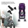 Stroller Seat Harness, 5 Point Universal Baby High Chair Safety Belts Travel Pushchair Adjustable Strap for Kids Wagon Car Children Infant Toddler Rotating Protection Pram Accessories(Hidden Buckle) view 4