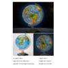 RHXWFDG Globe 20cm with Lights World Globes Standard Geographic Globes for Students Adult Children Learning World Globe with Stand Home Decor view 3