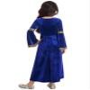 CHICTRY Kids Girls Long Sleeve Medieval Princess Dress Halloween Cosplay Renaissance Maxi Dresses Ball Gowns Blue 16 Years view 2