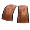 Baby Stroller Leather Armrest Handle Cover Compatible with Uppababy Vista V1/V2 Stroller, Bumper Sleeve Case Bar Protective Covers Pram Accessories (for mom Handle Brown) view 1
