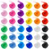 TopTie 120PCS Juggling Dancing Scarves, Square Rhythm Movement Scarf for Music Class Clown 24x24 Inch view 1