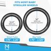 Inner Tube Tire Replacements Two 16'' x 1.75/2.125 & One 12.5'' x 1.75/2.25 for Jogging Stroller, Compatible w/All Brands: BoB Revolution Flex/Pro/SE/SU, Graco, Go Jogging & More, by Mata1-USA view 2