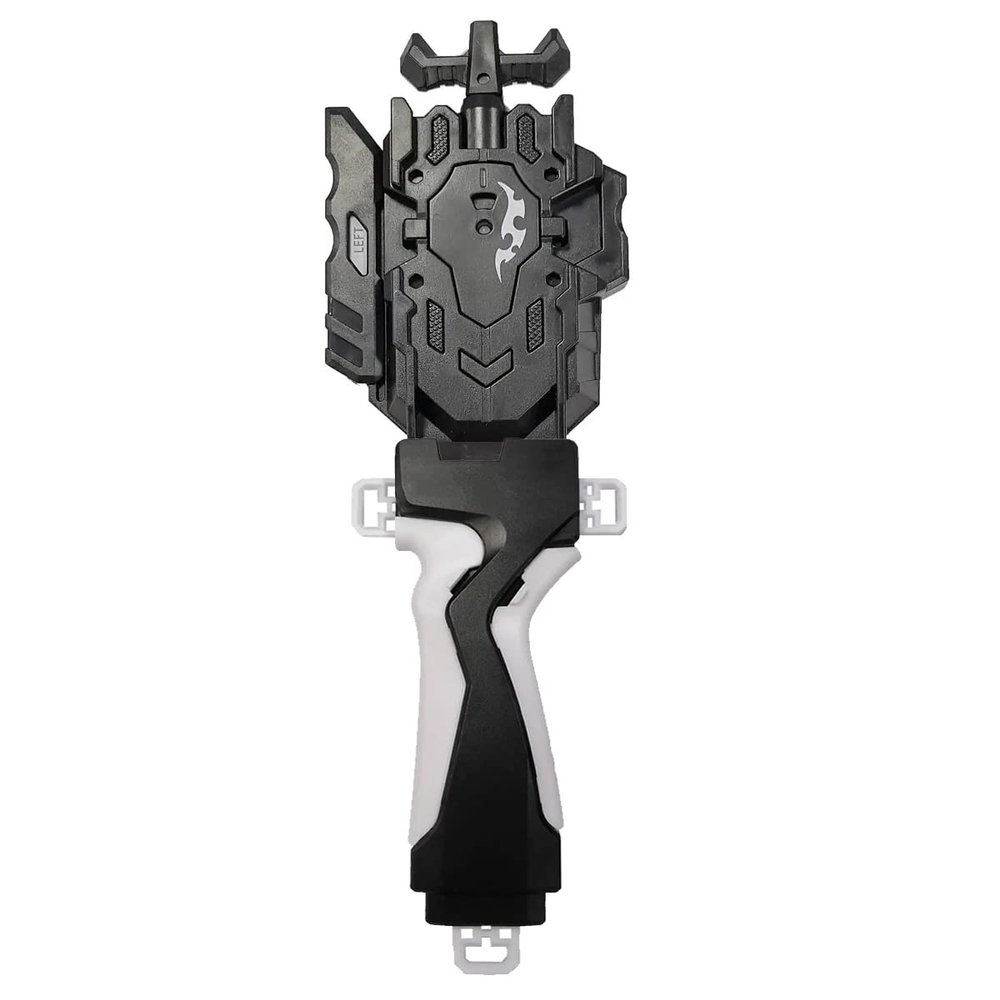 Anliv Art Launcher and Grip,Sparking Left&Right L/R Two-Way Launcher Compatible with All Bey Burst Series Bey Battling-Black