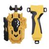 Anliv Art Launcher and Grip,Sparking Left&Right L/R Two-Way Launcher Compatible with All Bey Burst Series Bey Battling-Gold view 4