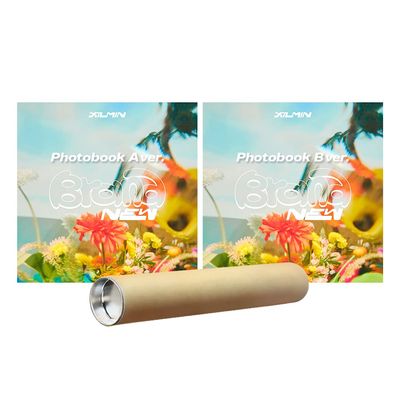 EXO XIUMIN - 1st Mini Album 'Brand New' photobook SET ver + Pre-order Folded poster