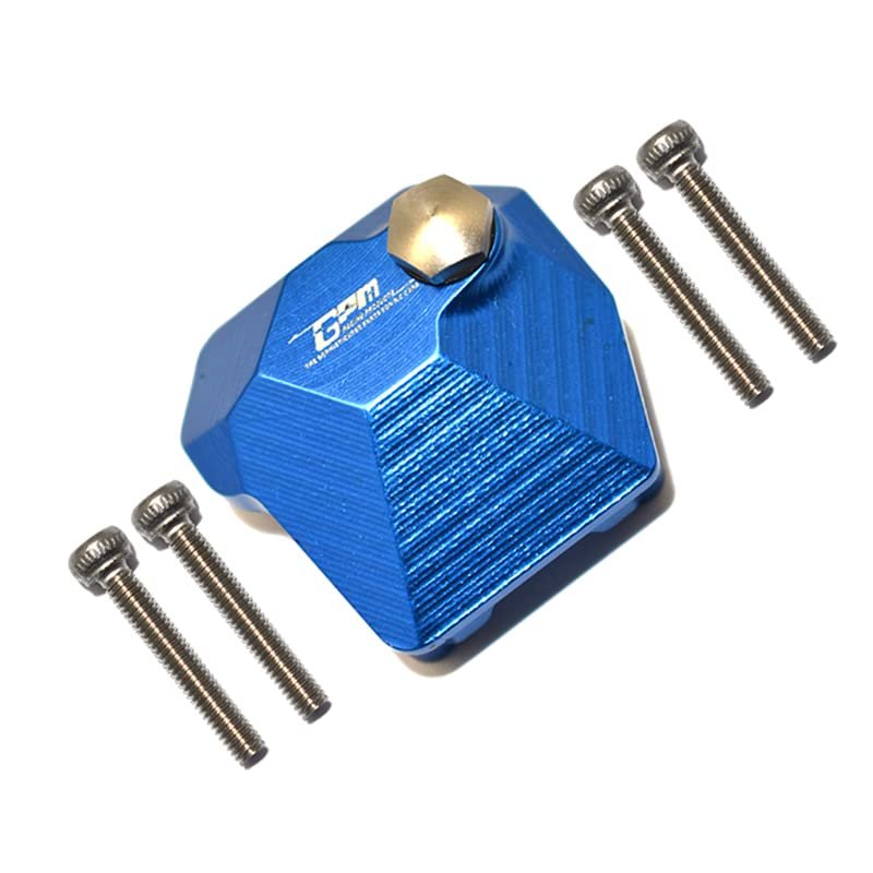 GPM for Axial SCX10 III Jeep Wrangler AXI03007 Aluminum Front/Rear Gearbox Universal Cover
