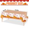 3PCS Thanksgiving Tablecloth Fall Tablecloth Rectangle Disposable Plastic Tablecloths Autumn Maple Leaves Pumpkin Table Cover for Thanksgiving Fall Harvest Party Holiday Dining Home Decor (54X108inch) view 2