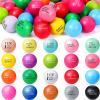 Jerify Stress Balls for Adults 200 Pcs Colorful Foam Inspirational Gift Toys with Motivational Relief Quotes Bulk Stress Squeeze Balls for Office Relief Employee Appreciation Gift view 1