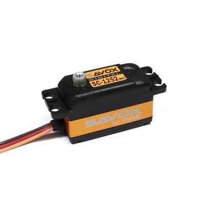 Savox Servos SC1252MGP Super Speed W/Soft Start, 0.07Sec / 97.2Oz @ 6V