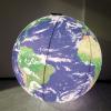 60'' Large Inflatable Globe, Inflatable Earth Planet Balloon for Educational Institution/Planetarium/Store/Club Decoration view 3