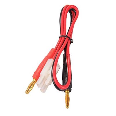 RC Helicopter Accessories For IMAX B6 B6AC B8 Chargers RC Connector Cable T plug Deans Connector to Banana Tamiya Plug to Banana for IMAX B6 B6AC B8 Chargers Replacement ( Color : Tamiya to Banana )