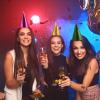 JaGely 100 Pieces Colorful Birthday Party Hats Metallic Foil Cone Hat for Christmas New Year Party Supplies, 5 Colors(Classic) view 3