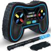 Zonon Video Game Controller Piata Bundle Fiesta Gaming Controller Piata Set with Blindfold and Bat Birthday Gamer Party Supplies Game for Gaming Theme Carnival Events Decor(Blue) view 1