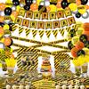 231 Pack Construction Birthday Party Supplies Dump Truck Construction Birthday Decorations Construction Party Plates Construction Tablecloth Cups Napkins Serves 20 view 1