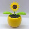 Walbest Solar Dancing Flower Car Dashboard Decorations - Funny Solar Powered Dancing Flower Pot Car Ornaments Flower Swinging Toy for Car Decor, Funny Gifts for Friends K view 1