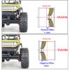 hobbysoul Adjustable Offset 1.0 beadlock Wheels Silver +1mm Positive & -3mm Negative Offset Heavy 1.0 Wheels Rims for RC Micro Crawler 1/18 Traxxas TRX4M Axial SCX24 AX24,(4-Pack) view 3