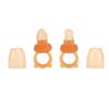 2pcs Baby Fruit Feeder Pacifier Silicone Toddler Infant Teething Teether Toy view 1