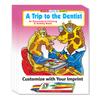 ZOCO  A Trip to The Dentist  Custom Educational Coloring Books (250 Bulk Pack, with Crayons)  Dentist Toys for Kids  Dental Office Supplies view 1