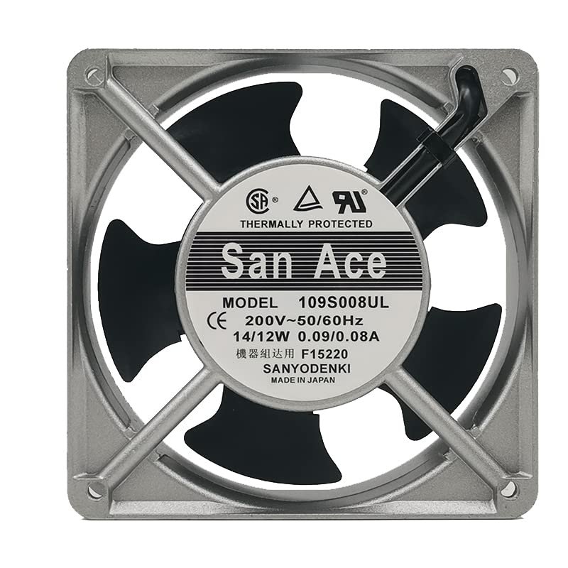 109S008UL Fan for 200V 0.09/0.08A 12CM Cooling Fan